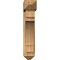 Ekena Millwork Merced Arts and Crafts Rough Sawn Bracket w/ Offset Brace, Western Red Cedar, 8"W x 32"D x 40"H BKT0806X32X40MRC03RWR - alternate 2